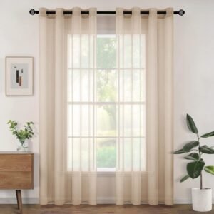 Woaboy Cortinas Salon Modernas 2 Piezas 140x245cm