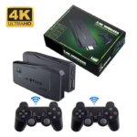 Consola de Videojuegos M8 con 20000 Juegos Integrados, Control Inalámbrico 2.4G, 2 Gamepad