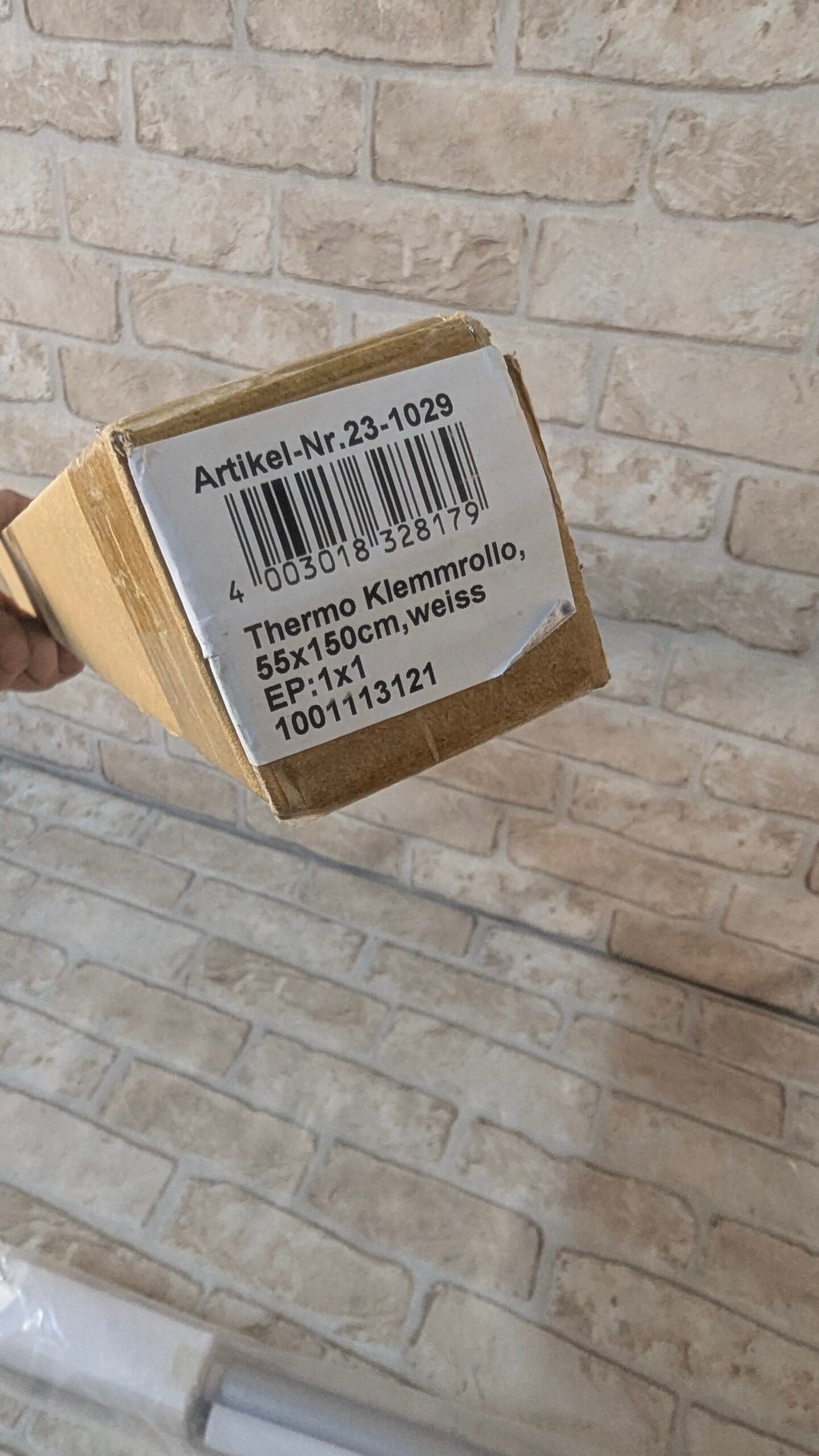 Estor enrollable térmico Deco Company, blanco, 55 x 150 cm - Imagen 10