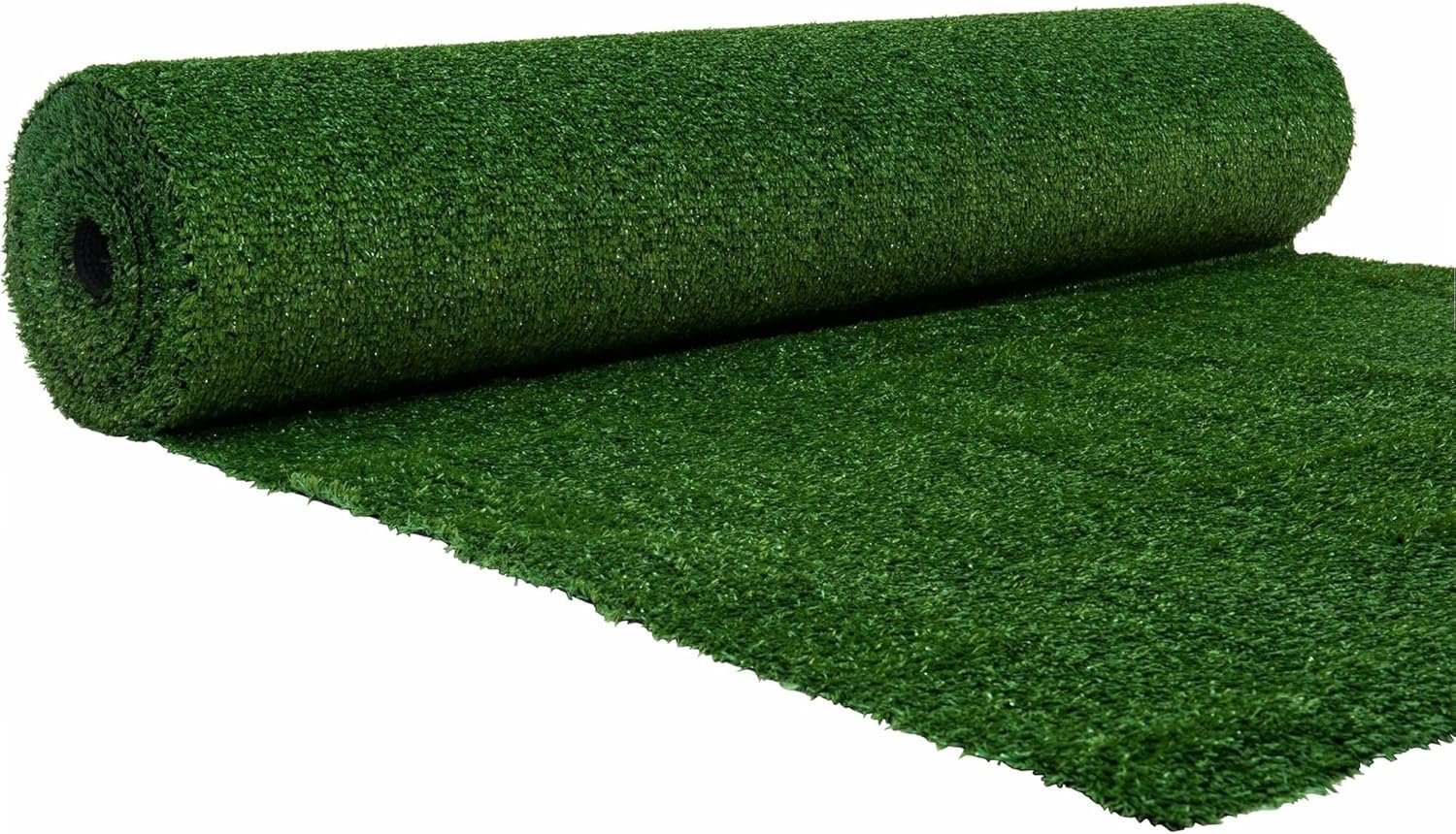 WERKA PRO Césped Artificial de 1 cm 1 x 10 m es Decir 10m²