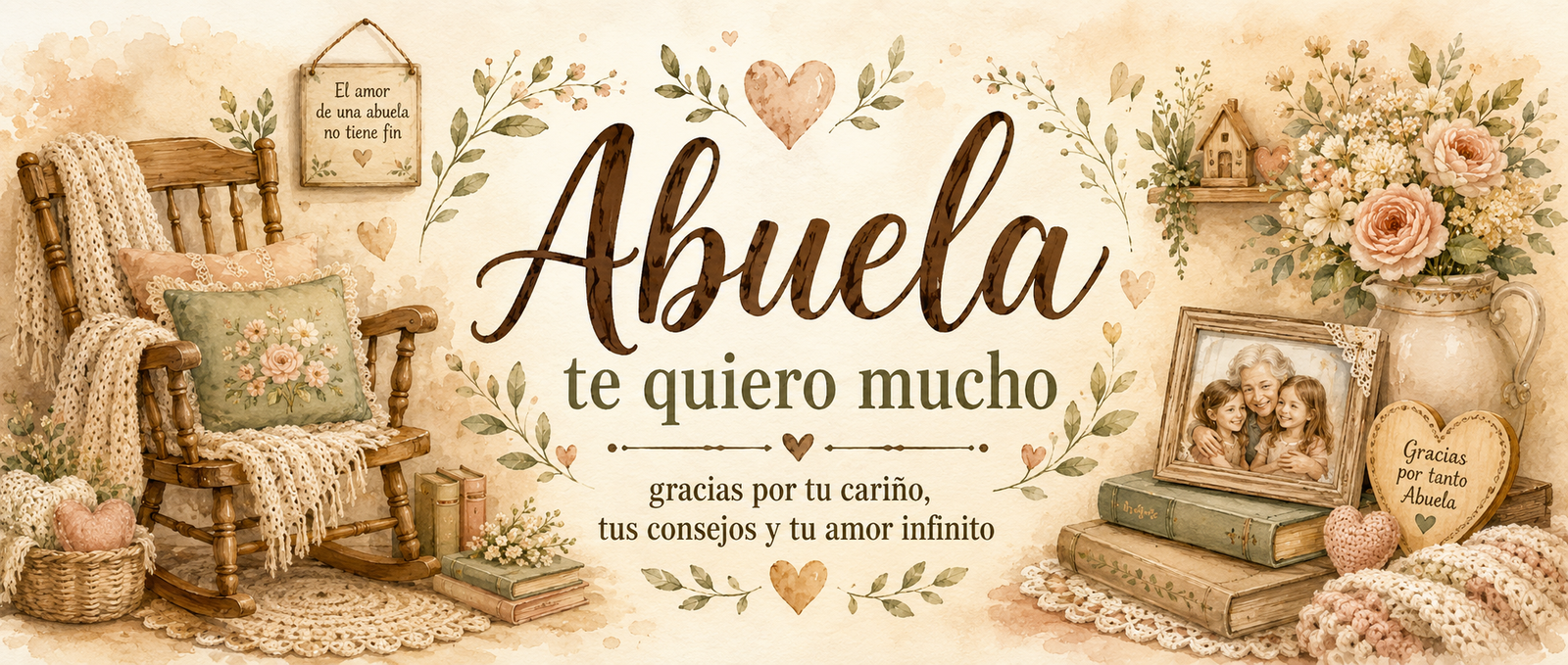 Taza Abuela Te Quiero Mucho