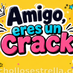 Taza Amigo Eres un Crack