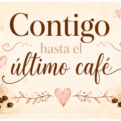 Taza Contigo Hasta el Último Café