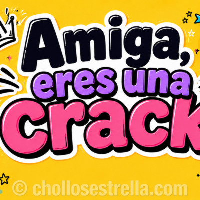 Taza Amiga Eres una Crack