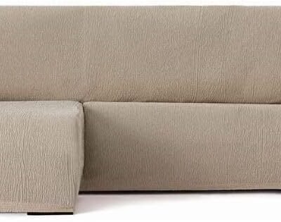 Eysa Funda de sofá bielástica para Chaise Longue con el Brazo Largo Lado Izquierdo