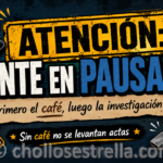 Taza “Agente en pausa”