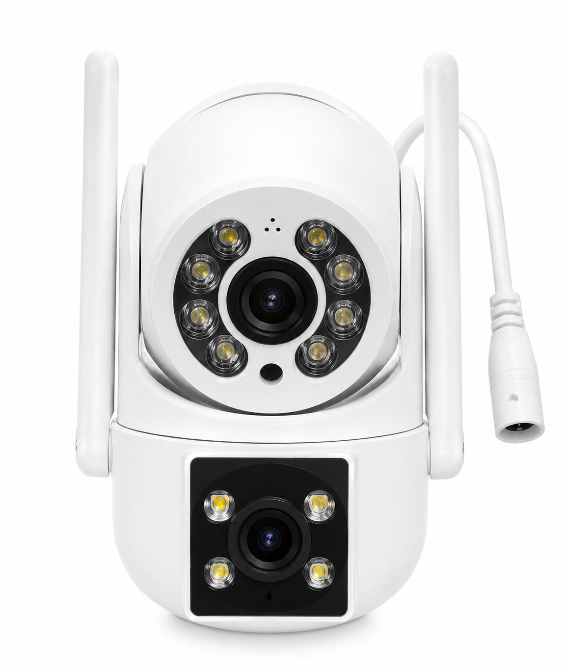 Cámara IP WiFi Tuya 8MP PTZ doble lente