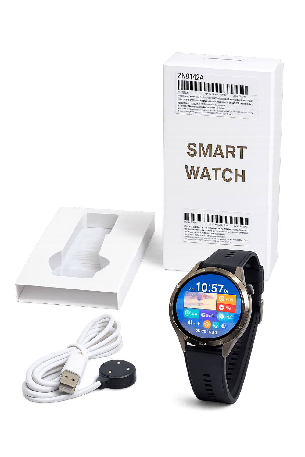 Smartwatch GT4 Pro Plus con llamadas Bluetooth, ECG y pantalla redonda