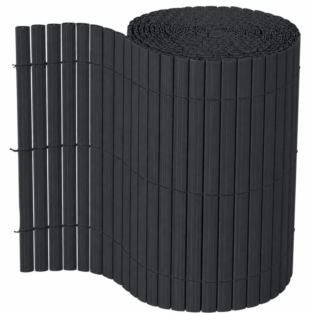 VOUNOT® Cañizo Ocultación PVC Doble Cara 80 x 500 cm