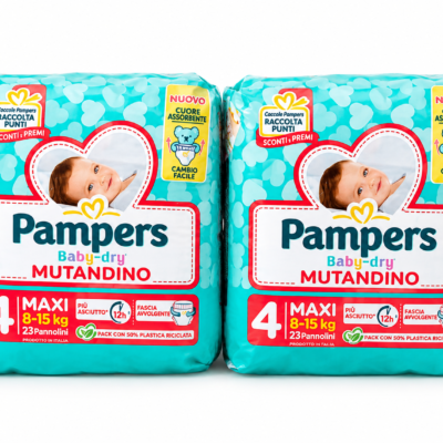 Pampers Baby-Dry Talla 4 Maxi – Lote 46 Pañales Braguita 8-15 kg